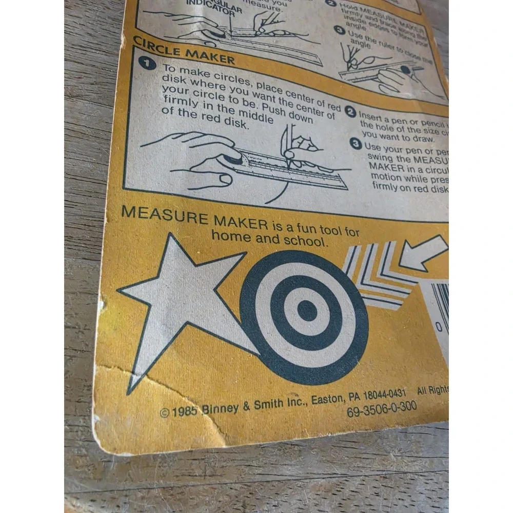 Still In Package‎ Crayola Measure Maker #3506 Binney & Smith 1985 Vintage
